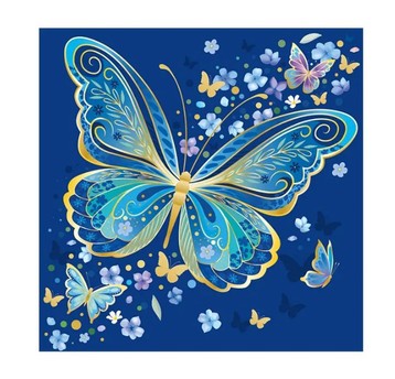 KARNET Blue Butterfly 3753