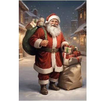 Karnet Boże Narodzenie Christmas Eve 6399 A'6