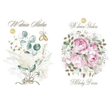 KARNET DUŻY Z GROSIKIEM ŚLUB ZEST 703 A'25