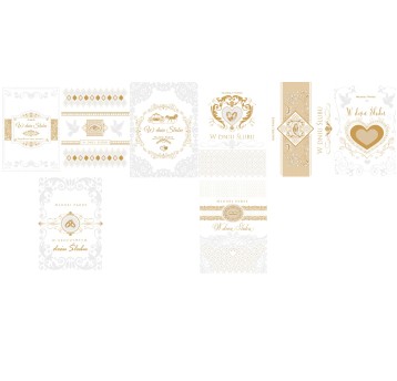 KARNET EXTRA B6X ŚLUB ZEST 613 -BIAŁE,JASNE A'25