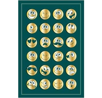 KARNET Stylish Faces 8407