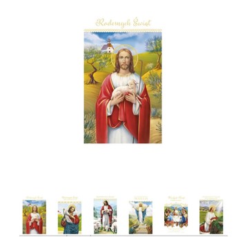 KARNET ZŁOCONY WIELKANOC RELIGIJNE ZEST.226 A'25
