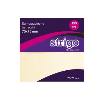 KARTECZKI SAMOPRZY 75x75MM 100K PASTEL A'12 8974