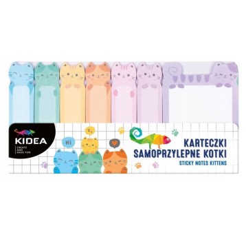 KARTECZKI SAMOPRZYLEPNE KOTKI KIDEA 8682