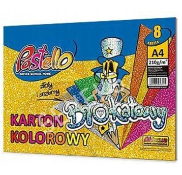 KARTON BROKAT A4 210G MIX 8KOL 3115 A'5