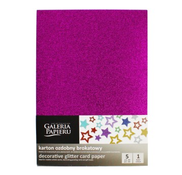 KARTON BROKATOWY LILIOWY A4 210G (5) 8121