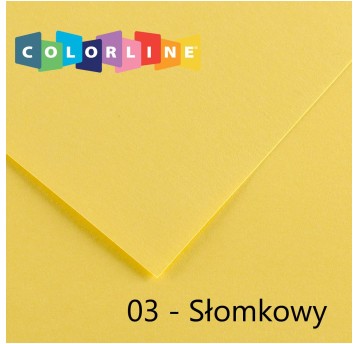 KARTON COLORLINE 50X65 150G (10) 03-SŁOMKOWY 0023