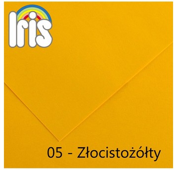 KARTON IRIS 1A 70X100 240G 05 ZŁ.ŻÓŁTY CA40444