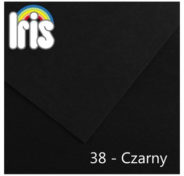 KARTON IRIS B1 70X100 240G 38 CZARNY (25) 5333