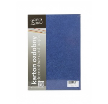 KARTON OZDOBNY FLASH GRANATOWY (20) 200G 7839