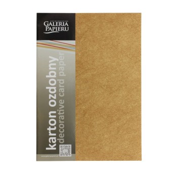 KARTON OZDOBNY FLASH ZŁOTY 20SZT. 200G. 7822