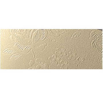 KARTON OZDOBNY FLORAL KREMOWY 220G/M2 (20) 6379