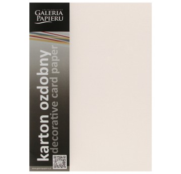 KARTON OZDOBNY KRATKA KREMOWY (20) 220G