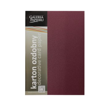 KARTON OZDOBNY MILLENIUM BORDOWY (20) 220G 5903