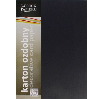 KARTON OZDOBNY MILLENIUM CZARNY 250G (20) 7889