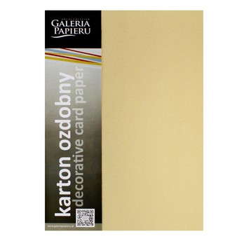 KARTON OZDOBNY MILLENIUM ZŁOTY 180G/M2 (20) 1732