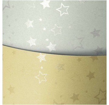 KARTON OZDOBNY STARS SREBNY 220G/M2 (20) 8532