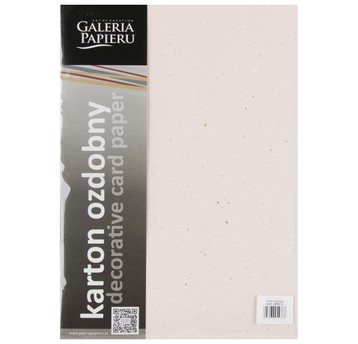 KARTON OZDOBNY TERRAZZO KREMOWY 20SZT/OP 220G/M2
