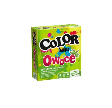 KARTY DO GRY COLOR ADDICT OWOCE DOPASUJ KOLORY