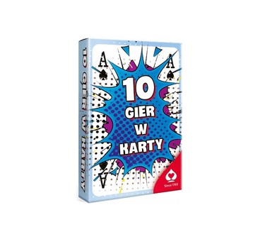 KARTY DO GRY ZESTAW 10 GIER 10005175