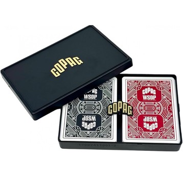 KARTY DO POKERA COPAG WSOP BLACK/RED 5974