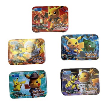 KARTY POKEMON METALOWA PUSZKA 35 KARTY A"12 1980