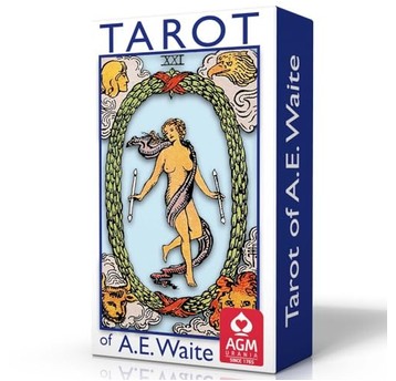 KARTY TAROT RIDER WAITE POCKET BLUE 4705