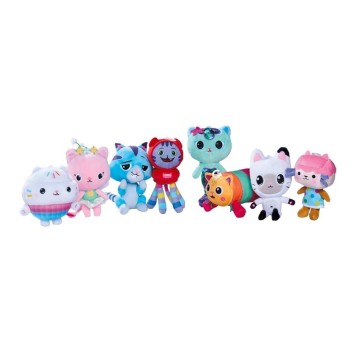 KDG PLUSZOWE MASKOTKI 18CM 8RODZ