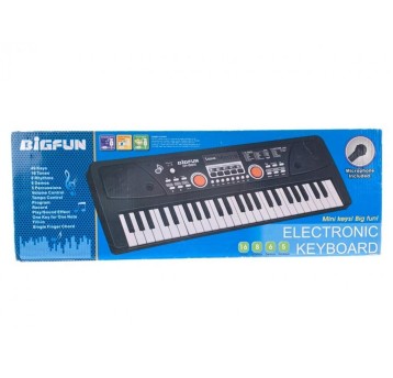 Keyboard muzyczny B/O z mikrofonem 49klawiszy 6240