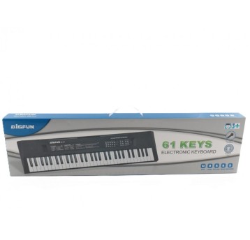 Keyboard muzyczny B/O z mikrofonem 61klawiszy 6264