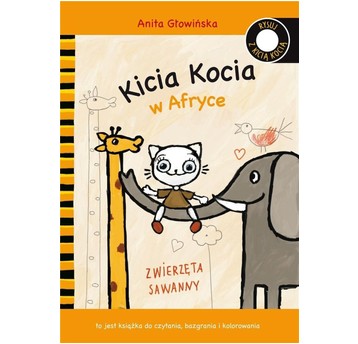 KICIA KOCIA W AFRYCE KOLOROWANKA 1225