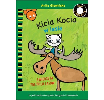 KICIA KOCIA W LESIE KOLOROWANKA 1218