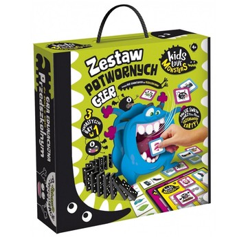 KIDS LOVE MONSTERS ZESTAW PIERW.POTWORNYCH GIER
