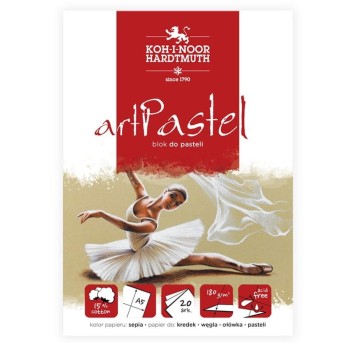 KIN BLOK DO PASTELI SEPIA PASTE A5/20ARK 180G 5630