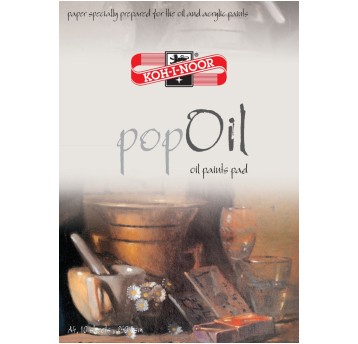 KIN BLOK "POP OIL" A4 10ARK 250G 0192