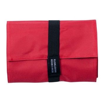 KIN ETUI CZERWONE NA KREDKI 72 SZT. + SASZETKA