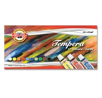KIN FARBY TEMPERY 1625S10 10 ML 10 KOLOR?W