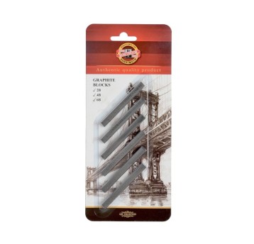 KIN GRAFIT W SZTYFCIE 4390/2B, 4B, 6B 7x7MM OP. 6