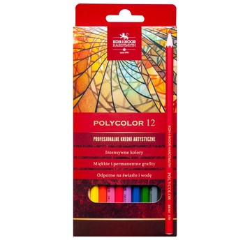 KIN KREDKI POLYCOLOR 3822/73 12 KOL. 6684
