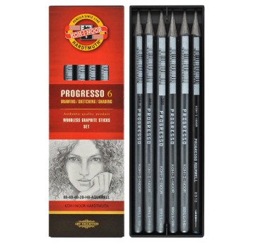 KIN OŁÓWEK GRAFIT.PROGRESSO 8915 6SZT 6674