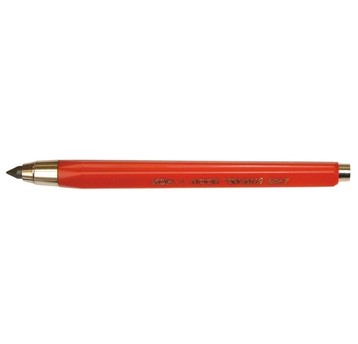KIN OŁÓWEK MECH 5347 5,6MM 12CM KUBUŚ CZERWON 6208