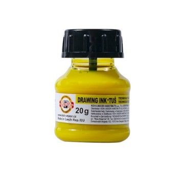 KIN TUSZ KREŚL FLUORESC 1417900 ŻÓŁTY 20 G.