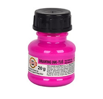 KIN TUSZ KREŚL FLUORESC 1417902 RÓŻOWY 20G. 0449