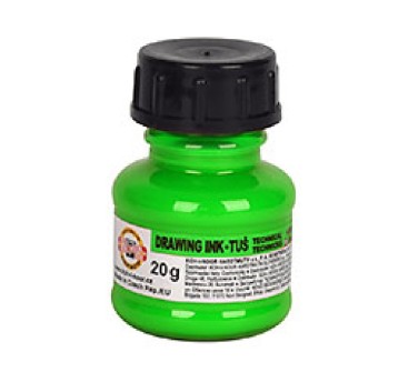 KIN TUSZ KREŚL FLUORESC 1417905 ZIELONY 20G 0463