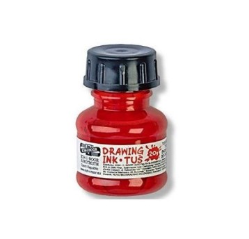 KIN TUSZ KREŚLARSKI 1417004 CZERWONY 20 GR. 9603