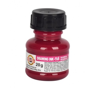 KIN TUSZ KREŚLARSKI 1417005 MAGENTA 20 GR. 9627