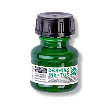 KIN TUSZ KREŚLARSKI 1417008 ZIELONY 20 GR. 9689