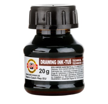 KIN TUSZ KREŚLARSKI 1417009 BRĄZOWY 20 G.9702