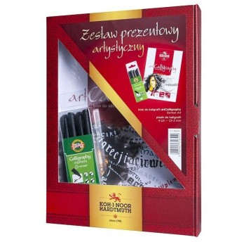 KIN ZESTAW DO KALIGRAFII Z FLAMSTRAMI (34)