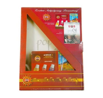 KIN ZESTAW DO MALOWANIA FARBY AKRYLOWE 162701 + BL